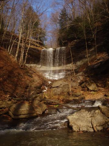 Tinker falls via Antepenultimate - Wikipedia.com