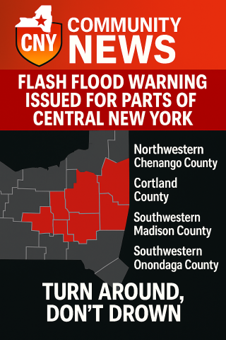 Flash flood warning