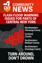 Flash flood warning